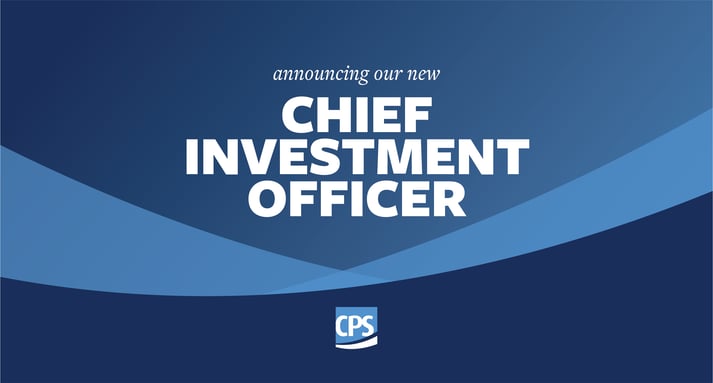 announcing our new chief investment officer